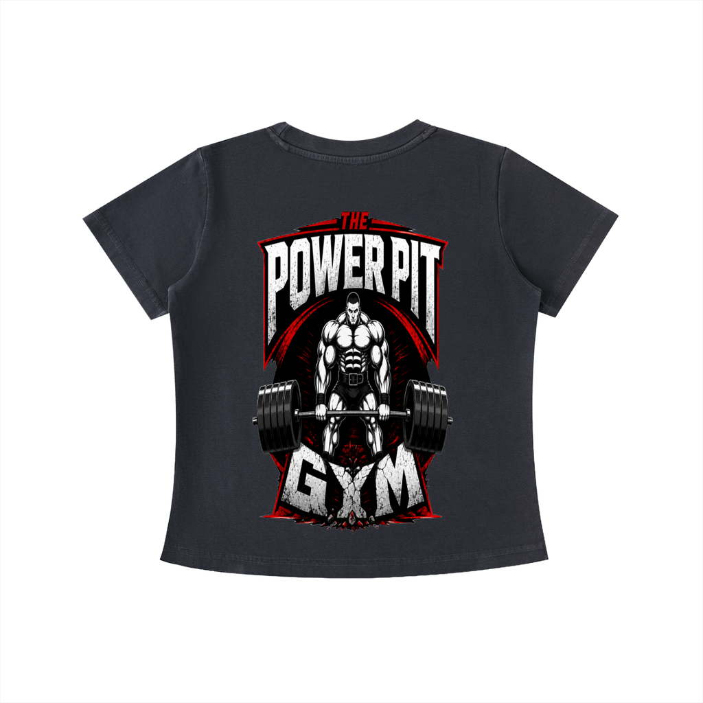 THE POWER PIT WOMEN'S SLIM FIT TEE