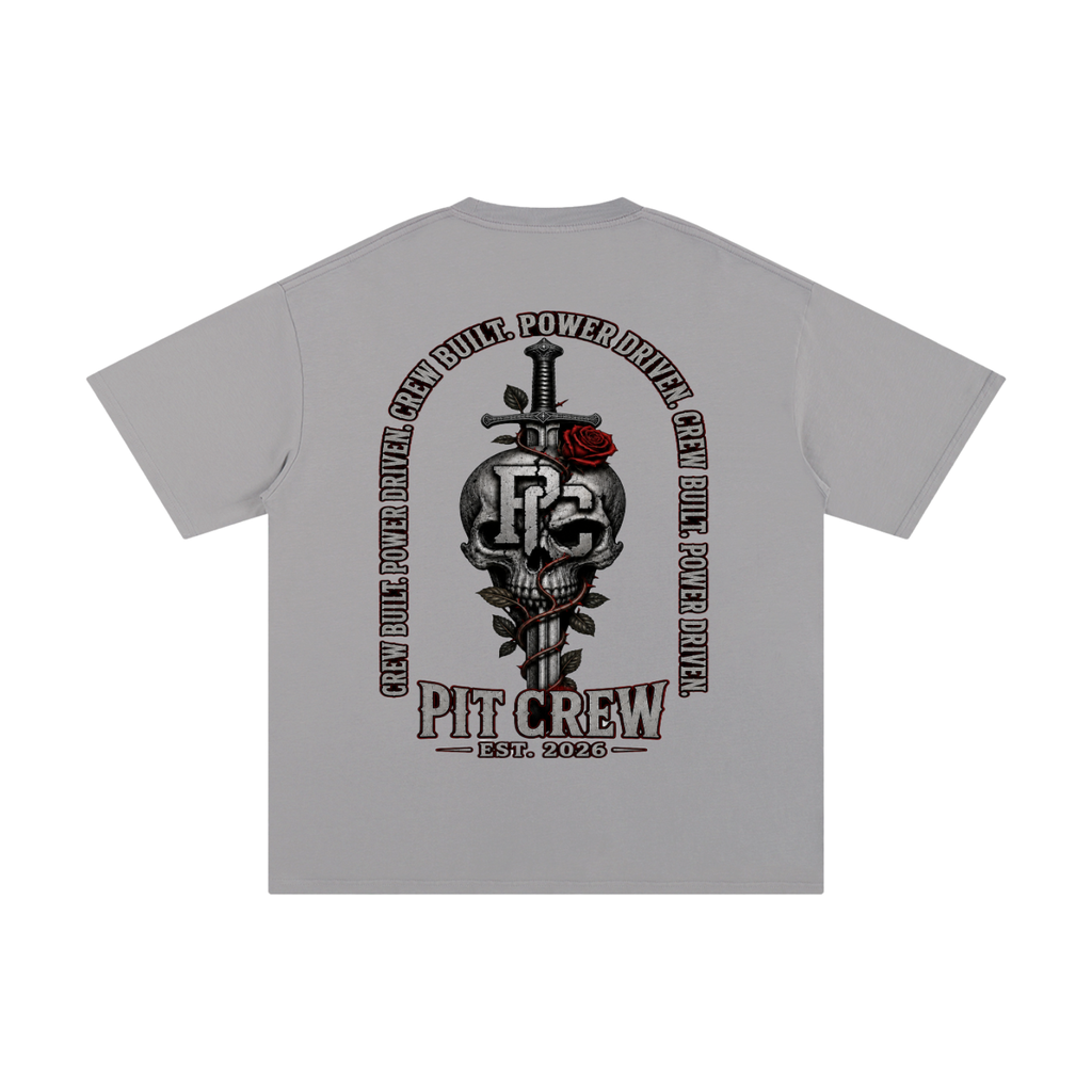 IRON ROSE PURE COTTEN TEE
