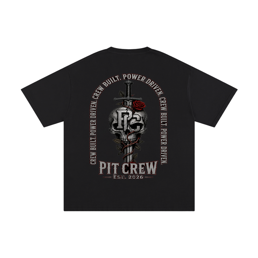 IRON ROSE PURE COTTEN TEE