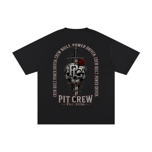IRON ROSE PURE COTTEN TEE