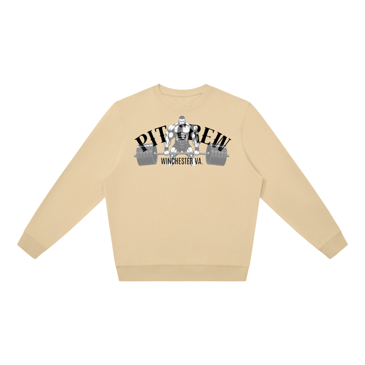 PIT CREW OVERSIZED CREWNECK SWEATSHIRT