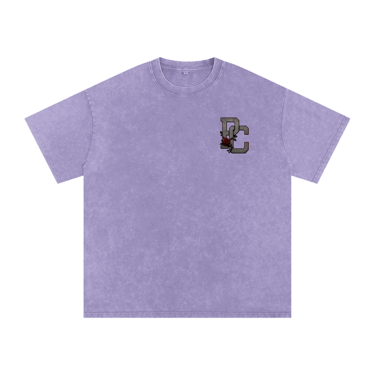 IRON ROSE WHITEWASHED OVERSIZED TEE
