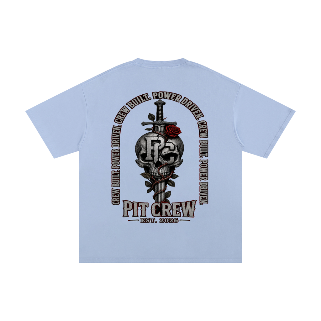 IRON ROSE PURE COTTEN TEE