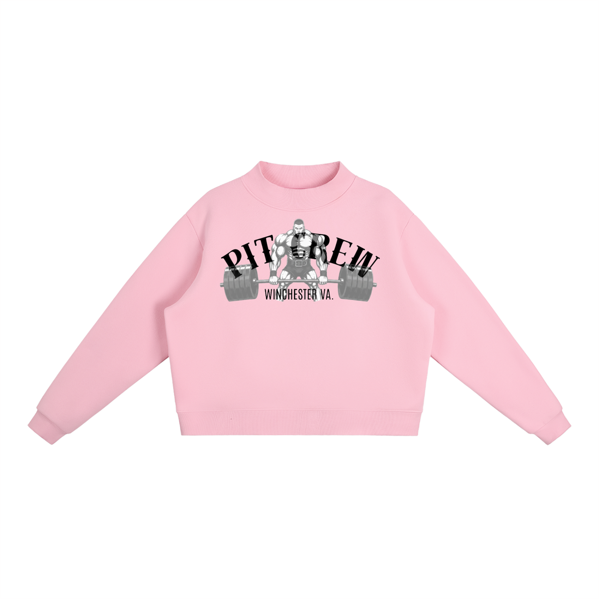 PIT CREW WOMENS MOCK-NECK SWEATSHIRT
