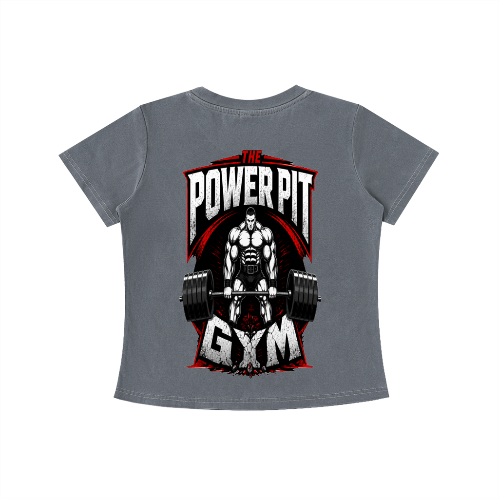 THE POWER PIT WOMEN'S SLIM FIT TEE