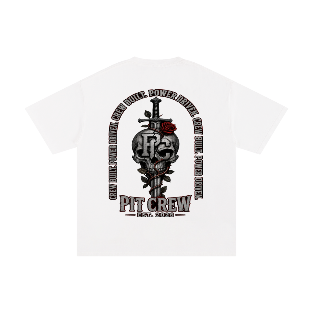 IRON ROSE PURE COTTEN TEE