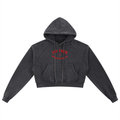 THE POWER PIT CROPPED HOODIE