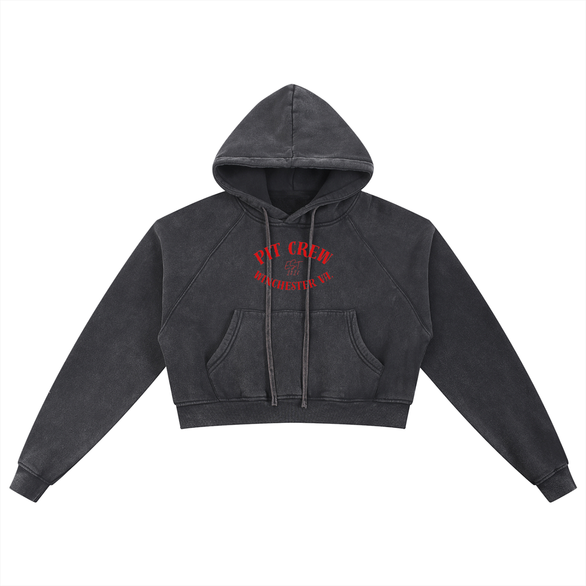 THE POWER PIT CROPPED HOODIE