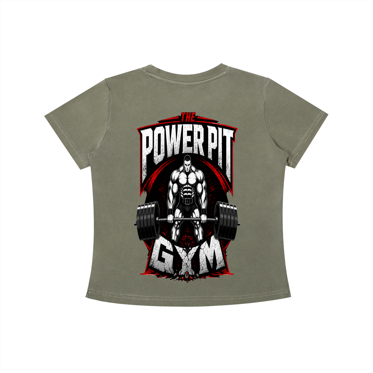 THE POWER PIT WOMEN'S SLIM FIT TEE