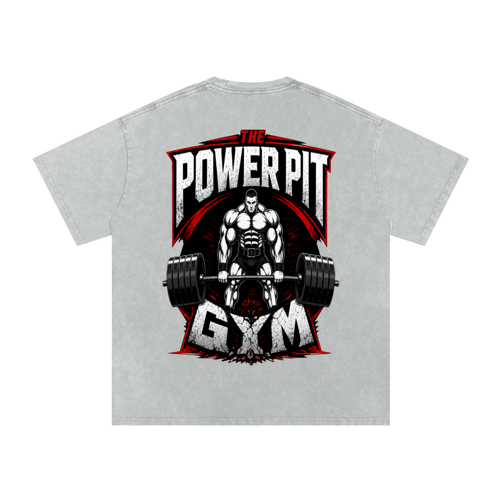 THE POWER PIT MENS OVERSIZED TEE