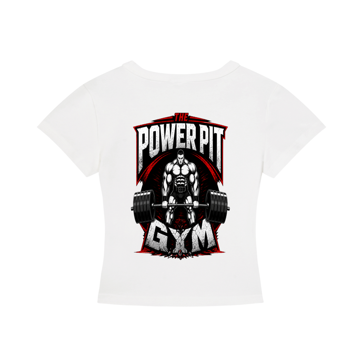 THE POWER PIT WOMEN'S CROPPED TEE