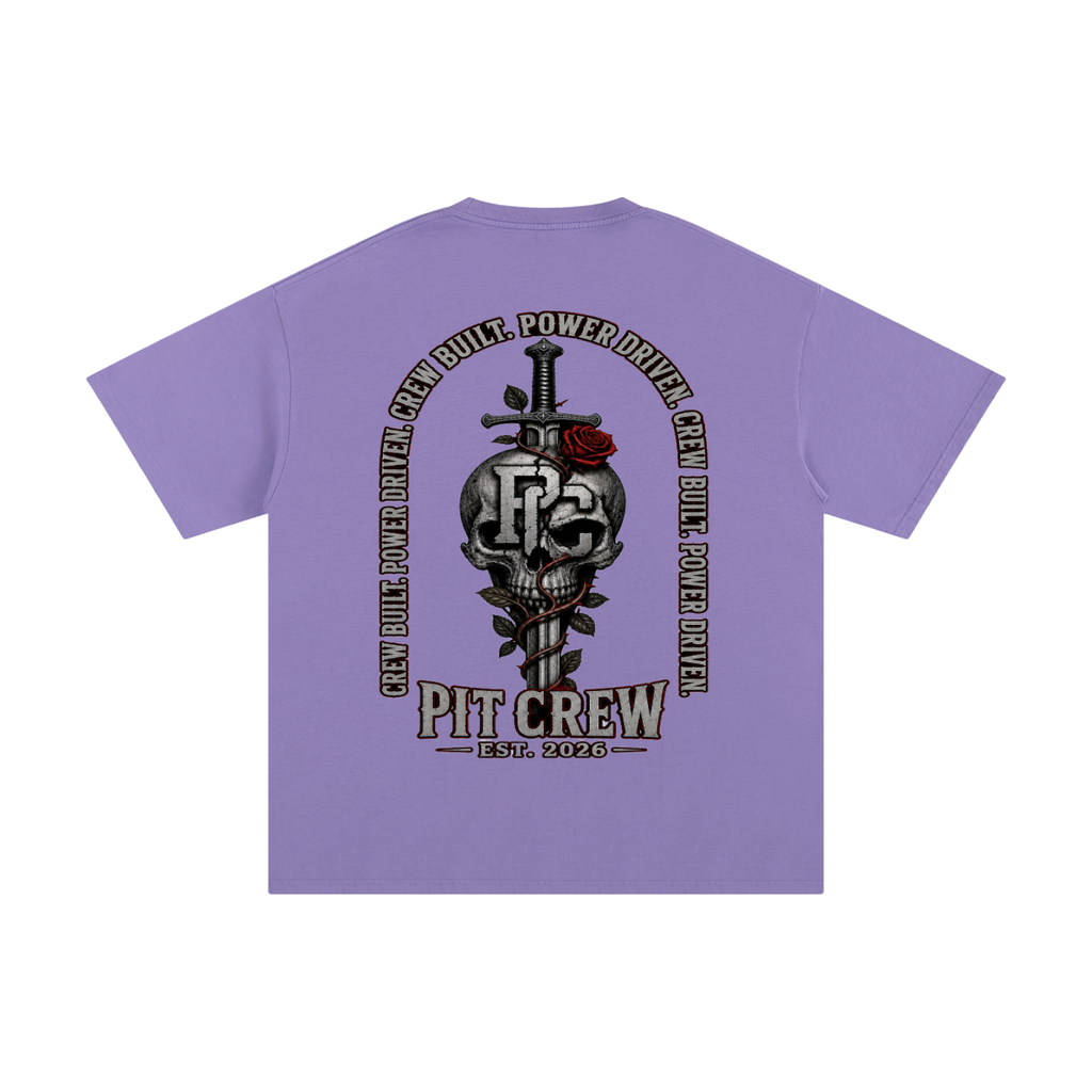 IRON ROSE PURE COTTEN TEE